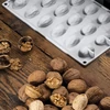 Szilikon dió sütőforma 18 darabos