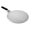 Rozsdamentes Pizzalapát gumi nyéllel 30 cm