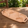 Füles tálaló fatál 5 részes (70-72 cm)