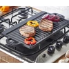 Öntöttvas grill lap 51cm x 24cm