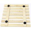 Kocka bambusz alátét 17x16cm Kocka bambusz alátét 17x16cm