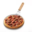 Kép 4/6 - Rozsdamentes pizzalapát 25.5 cm