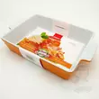 Kép 4/5 - Orange kerámia sütőtál 34x21.5cm