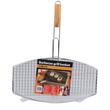 BBQ zárható grillrács 45x25cm BBQ zárható grillrács 45x25cm