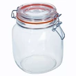 Kép 6/11 - Csatos üveg fűszertartó 1 liter
