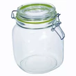 Kép 8/11 - Csatos üveg fűszertartó 1 liter