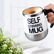 Kép 1/7 - Öblös önkeverős bögre 350 ml