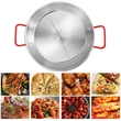 Kép 2/6 - POLÍROZOTT PAELLA SERPENYŐ 28 cm