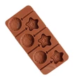 Kép 3/5 - Pálcikás szilikon forma ( csillag,mosoly )