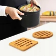 Kép 1/6 - BRILLANTE bambusz alátét 17.5 cm