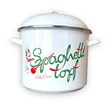 Kép 1/2 - Spaghetti zománcozott fazék 8liter