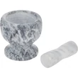 Kép 4/5 - Grafit márvány mozsár 12 cm (1.5kg)