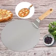 Kép 1/6 - Rozsdamentes pizzalapát 25.5 cm