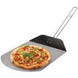 Kép 7/9 - Rozsdamentes pizzalapát, kihajtható nyéllel