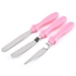 Kép 6/6 - Rózsaszín spatula készlet 3 darabos