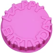 Kép 2/10 - Happy Birthday szilikon tortaforma 24 cm