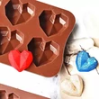 Kép 2/5 - Szív bonbon forma