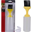 Kép 1/5 - BBQ tartályos szilikonecset 400 ml