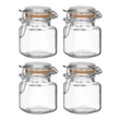 Kép 1/4 - Csatos üveg tároló (100 ml) 4 darab