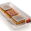 Kép 1/8 - Négyzet Tarte tortagyűrűkészlet 6 darab