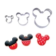 Kép 1/4 - Micke Mouse  tortaformázó 3 darab