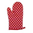 Kép 1/2 - Piros pöttyös edényfogó kesztyű 1 db