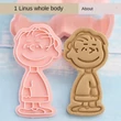 Kép 6/13 - 3D Snoopy sütikiszúró 8 darab