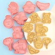 Kép 5/6 - 3D Valentinnap sütikiszúró 8 darab