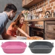 Kép 2/9 - Négyszög Forrólevegős sütőhöz szilikon betét 18.5 cm (1db)
