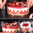 Kép 2/7 - Tortaszalag, Wax fólia tortához 10.3 cm