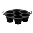 Kép 6/9 - Air fryer szilikon muffin sütőbetét 7 darabos