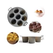Kép 4/9 - Air fryer szilikon muffin sütőbetét 7 darabos