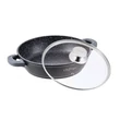 Kép 4/4 - Márványbevonatos füles serpenyő+fedő 28 cm (3.5 liter)