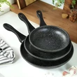 Kép 2/4 - Fekete Granite line serpenyő 24 cm