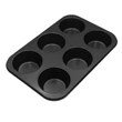 Kép 4/4 - Nagy muffin sütőforma 6 részes