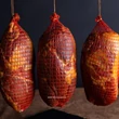Kép 1/4 - Erdei Füstölt Kötözött Sonka (Sertés Comb) Kb. 1.5 kg