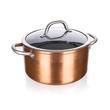 Copper edény üveg fedővel 5,5 liter Copper edény üveg fedővel 5,5 liter