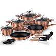 ROSEGOLD Metál edénykészlet 15 részes ROSEGOLD Metál edénykészlet 15 részes
