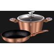 ROSEGOLD Metál edénykészlet 15 részes ROSEGOLD Metál edénykészlet 15 részes