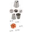Kép 21/23 - Tortadíszítőfej  készlet 12 darab
