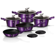PURPLE Edition metál edénykészlet 10 részes PURPLE Edition metál edénykészlet 10 részes