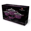 PURPLE Edition metál edénykészlet 10 részes PURPLE Edition metál edénykészlet 10 részes