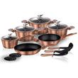 ROSEGOLD Metál edénykészlet 15 részes ROSEGOLD Metál edénykészlet 15 részes