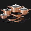 ROSEGOLD Metál edénykészlet 15 részes ROSEGOLD Metál edénykészlet 15 részes
