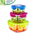 Kép 1/5 - Fresh box Ételtároló szett 6 részes