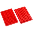 Kép 4/5 - Szilikon gofri sütőforma 4 részes