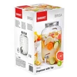 Kép 2/6 - Brisa üveg italadagoló 4 liter