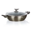 Kép 3/4 - Platinum Shallow Metál paellatál 3.7 liter