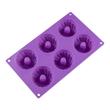 Szilikon mini kuglóf sütőforma 6 részes Szilikon mini kuglóf sütőforma 6 részes