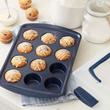 Bevonatos nagy muffin sütőforma 12 részes Bevonatos nagy muffin sütőforma 12 részes
